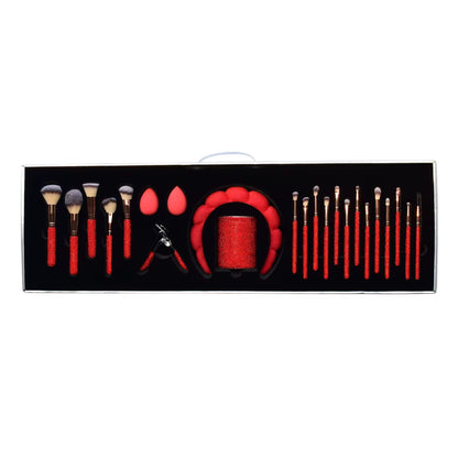 Crystal Makeup Brush Set