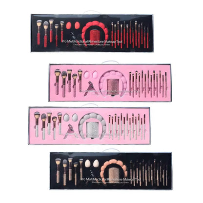 Crystal Makeup Brush Set